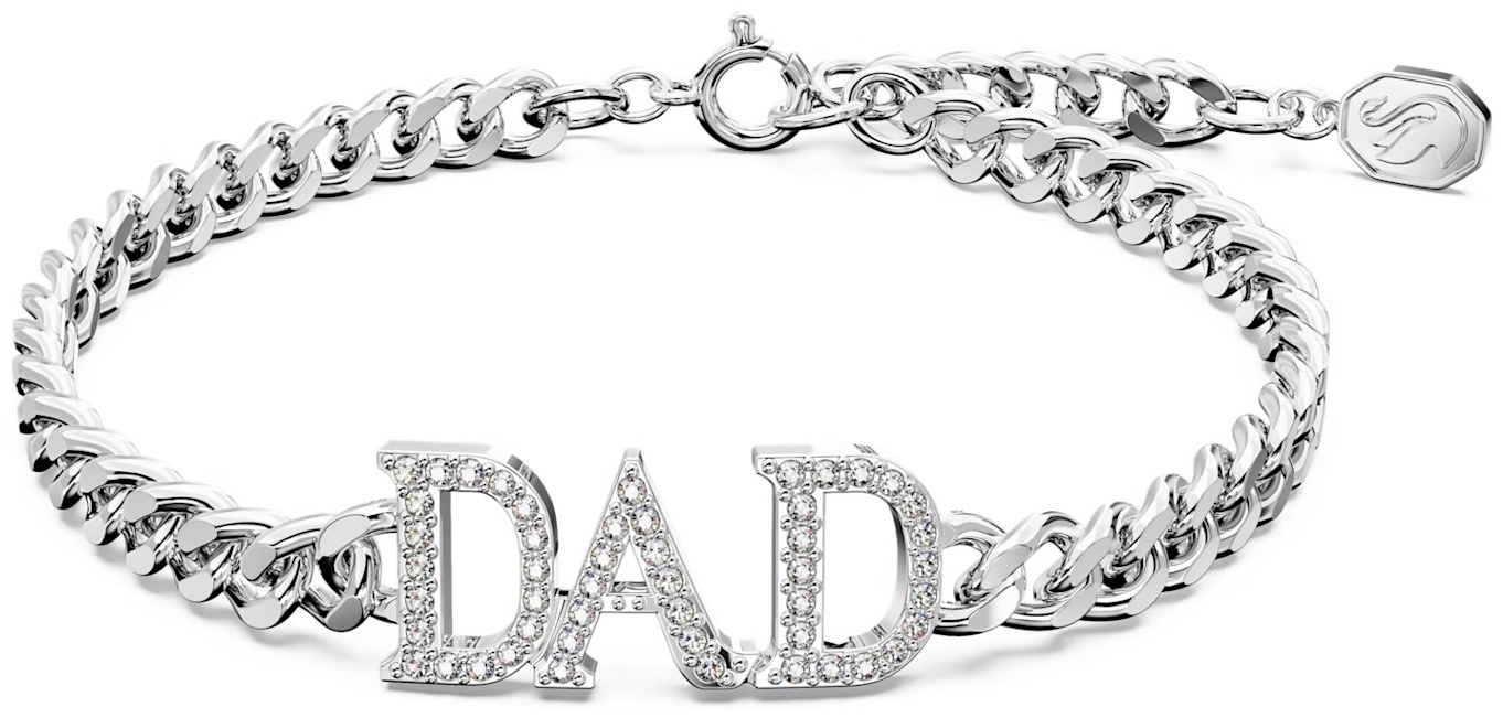 Swarovski длина 22 см ювелирный сплав, кахолонг, кристаллы Swarovski