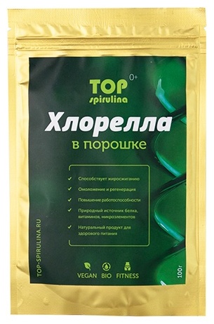 Купить Хлорелла в порошке порошок 100 мл в кредит в Алматы – Kaspi Магазин