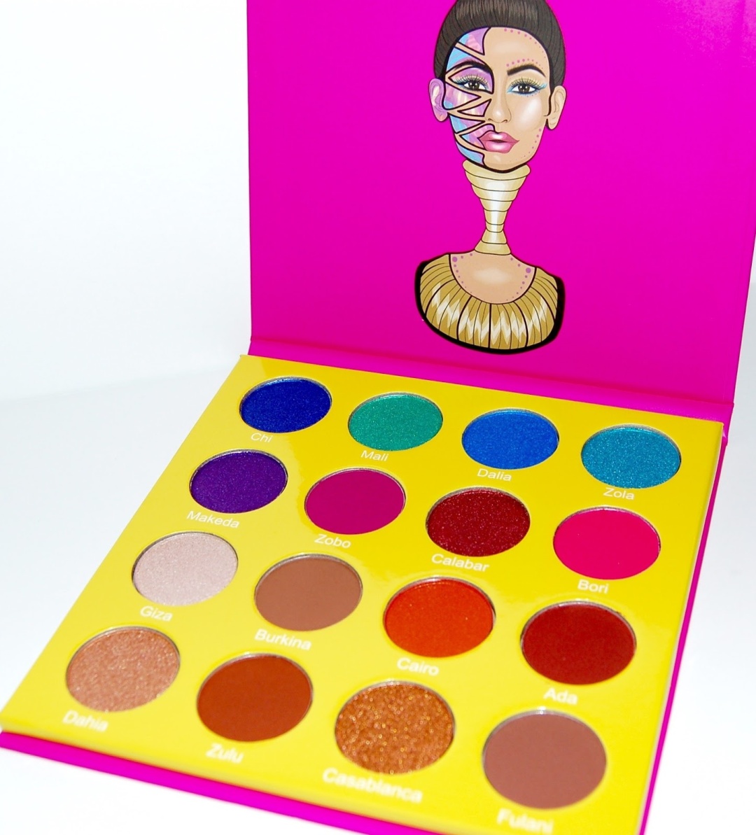 Juvia's тени прессованные Eyeshadow Palette Masquerade