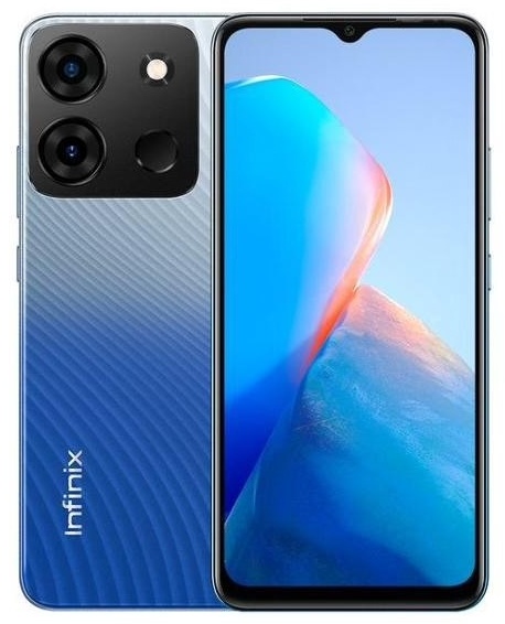 Купить Смартфон Infinix Smart 7 Plus 4 ГБ/64 ГБ синий в Алматы ...