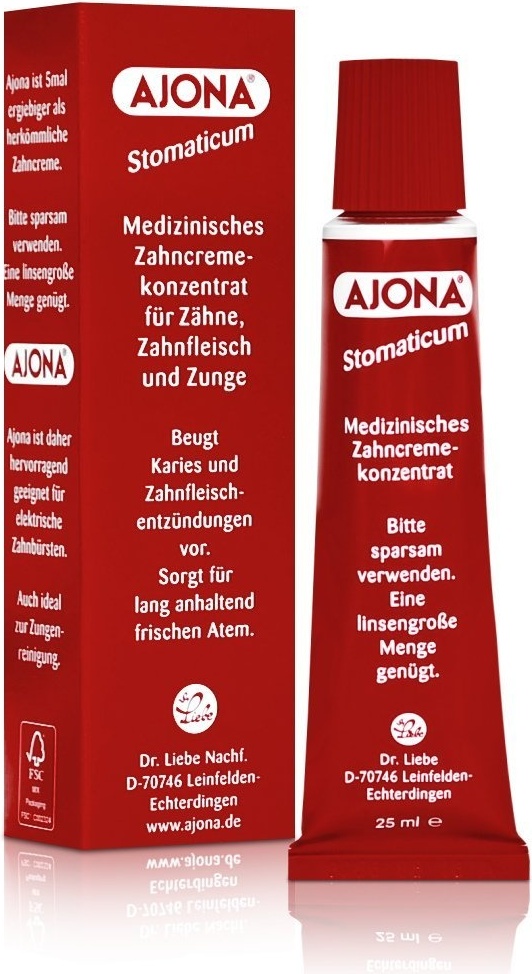 Ajona зубная паста Stomaticum 25 г