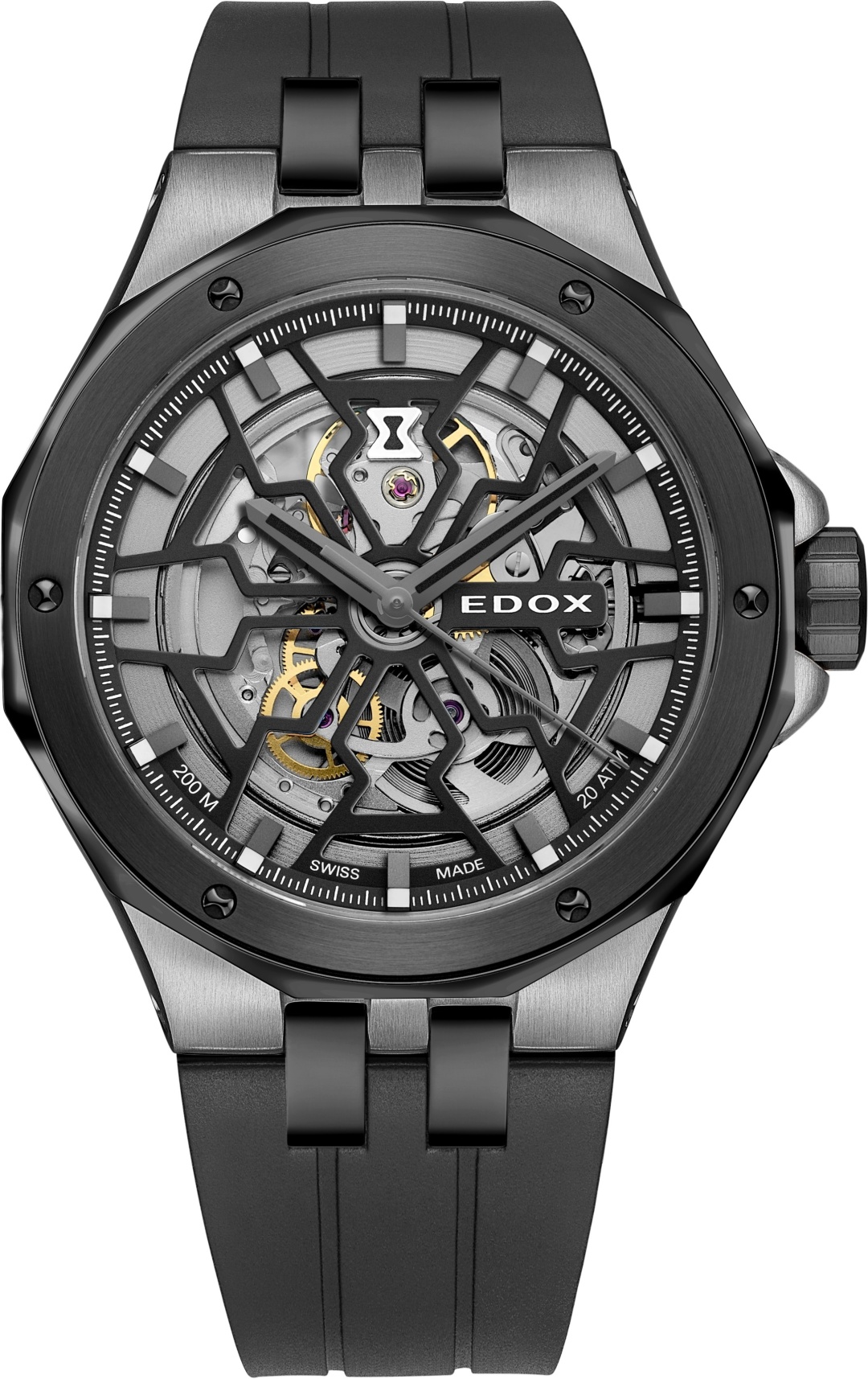 Механические Edox 85303 357GN NGN нержавеющая сталь
