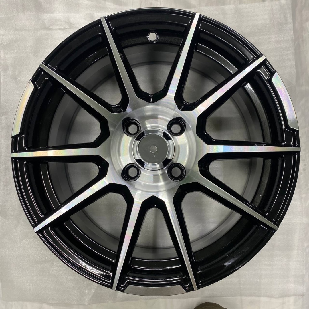 DIVAD CH9242 7x15/4x100 D67.1 ET35 4 диска черный, серебристый