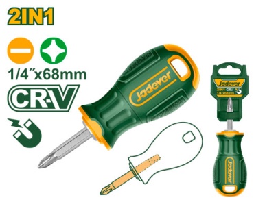 Jadever отвертка JDSS45M1 PH2, SL6х38 мм