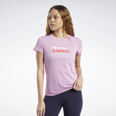 Футболка Reebok розовый