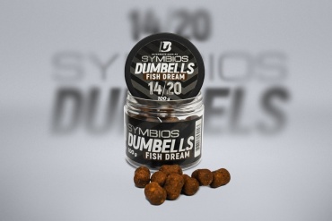 ULTRABAITS Дамбелсы насадочные тонущие SYMBIOS 20х14 мм Fish Dream 0.1 кг