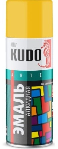 Kudo краска KU-1013 тон желтый, 520 мл