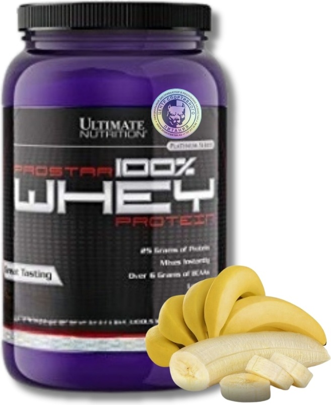 Купить Протеин Ultimate Nutrition Prostar 100% Whey Protein банан 900 г ...