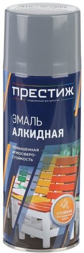 Престиж эмаль алкидная тон графитовый серый, 425 мл