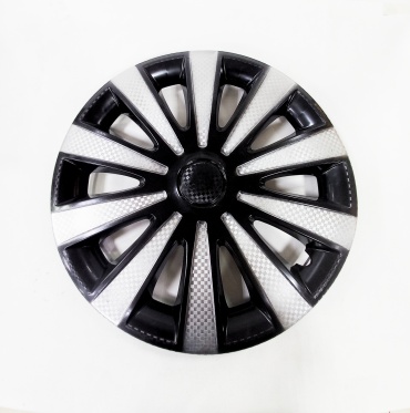 Wheel Covers 2004432 колпак 14 черный, серебристый 4 шт для легкового автомобиля
