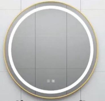 Зеркало настенное MIRROR 80x80 см