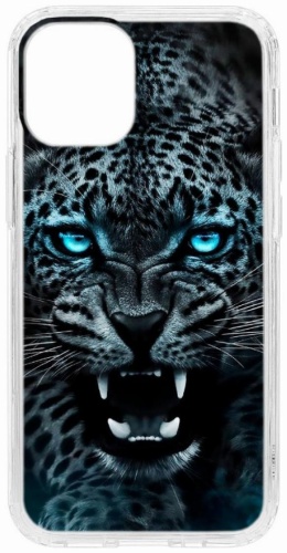 Чехол КRUЧЕ для Apple iPhone 12 Mini голубой