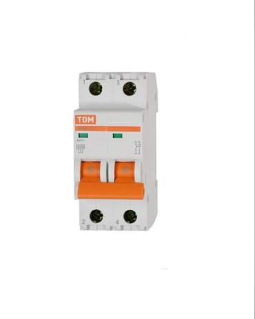 TDM ELECTRIC автоматический выключатель 2Р 63А C ВА47-29 4.5кА SQ0206-0099