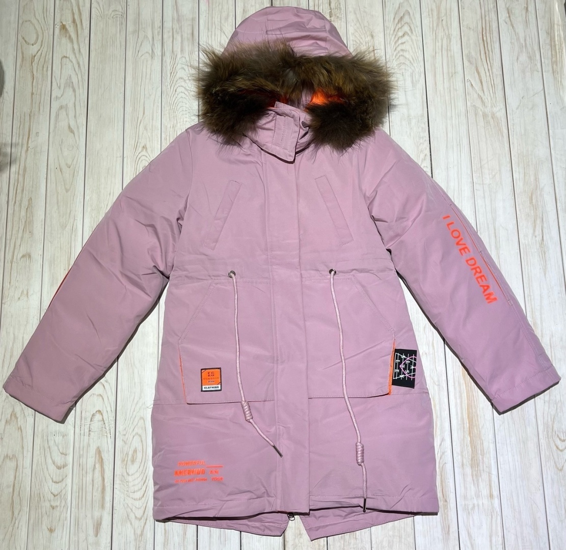 Зимняя куртка Fashion розовый