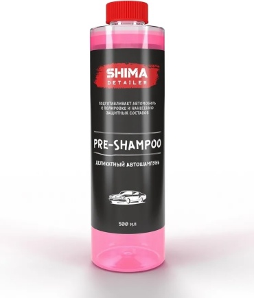 SHIMA DETAILER автошампунь 188925 Pre-Shampo 0.5 л