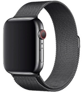 Imarket07 Milanese Loop для Apple Watch 42/44 mm черный