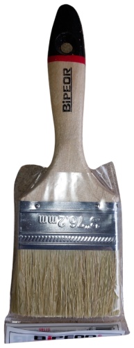 Кисть плоская (КП) BIBER 40 мм, 1 шт. арт.975
