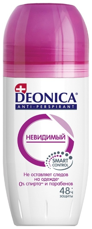 Deonica Невидимый антиперспирант для женщин 50 мл
