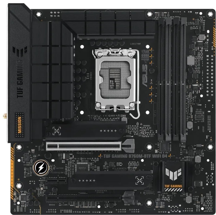 Материнская плата ASUS TUF GAMING B760M-BTF WIFI D4