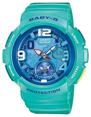 Кварцевые CASIO Baby-G BGA-190-3BDR пластик