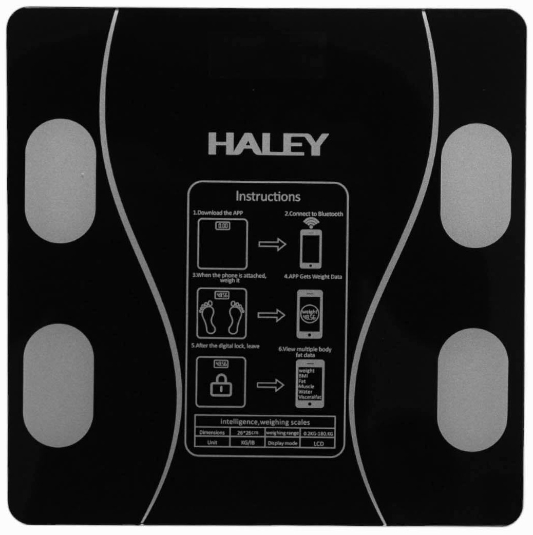 Напольные весы Haley электронные HY-5006 до 180 кг