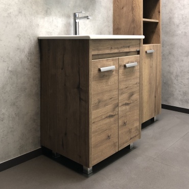 Comforty Марио 60 00004155 тумба с раковиной напольная 61x87x47 см, ЛДСП, МДФ