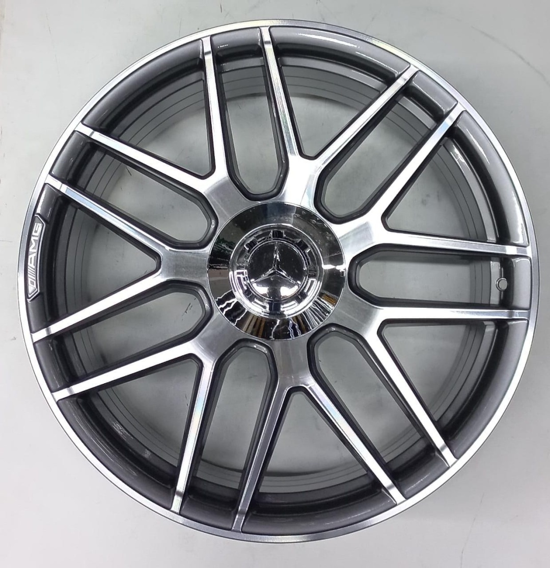 Mercedes-Benz Mercedes Benz 5318 10x22/5x130 D84.1 ET30 серебристый, серый