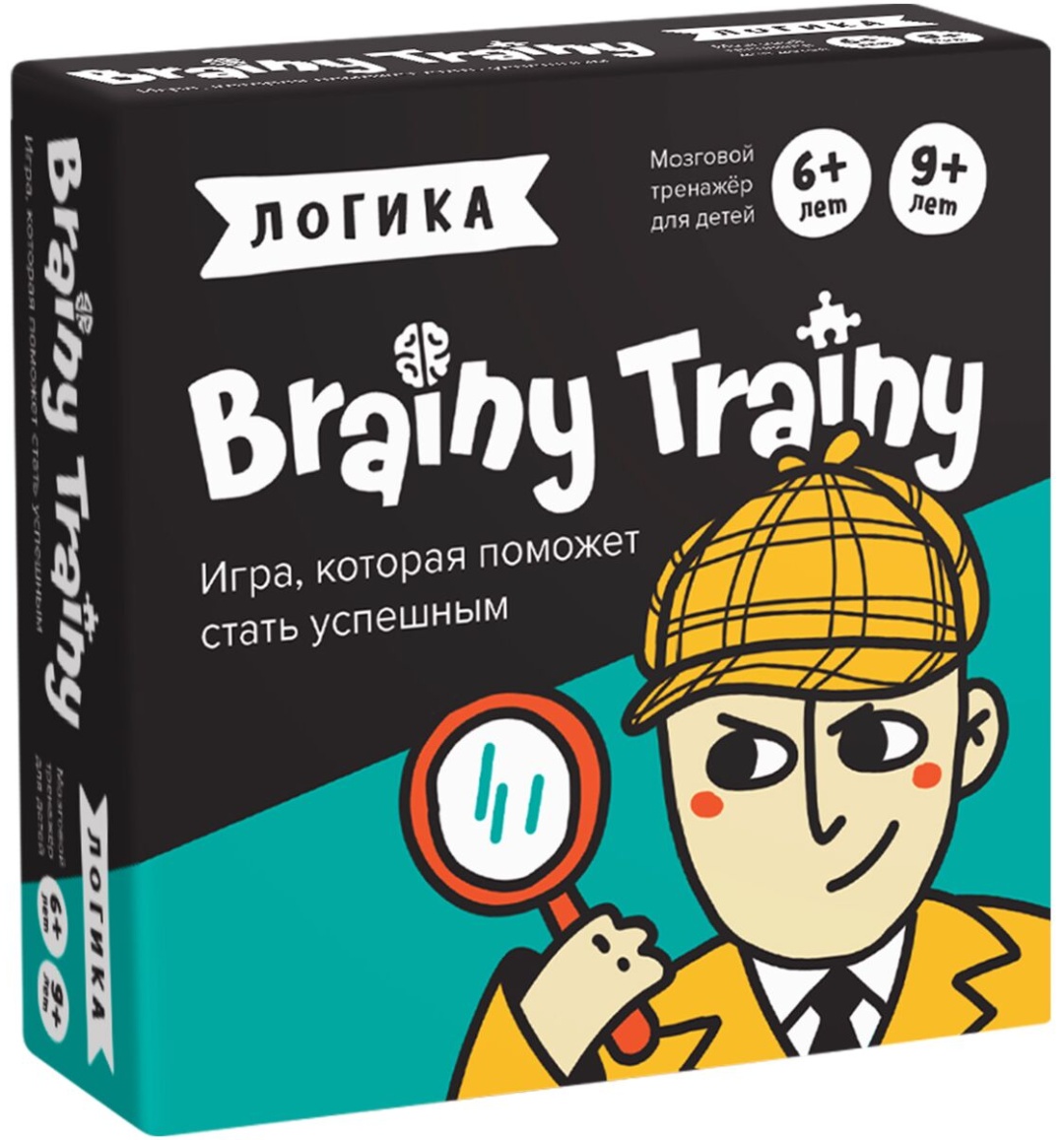 Купить Настольная игра BRAINY TRAINY: Логика УМ266 в Алматы – Магазин на  Kaspi.kz