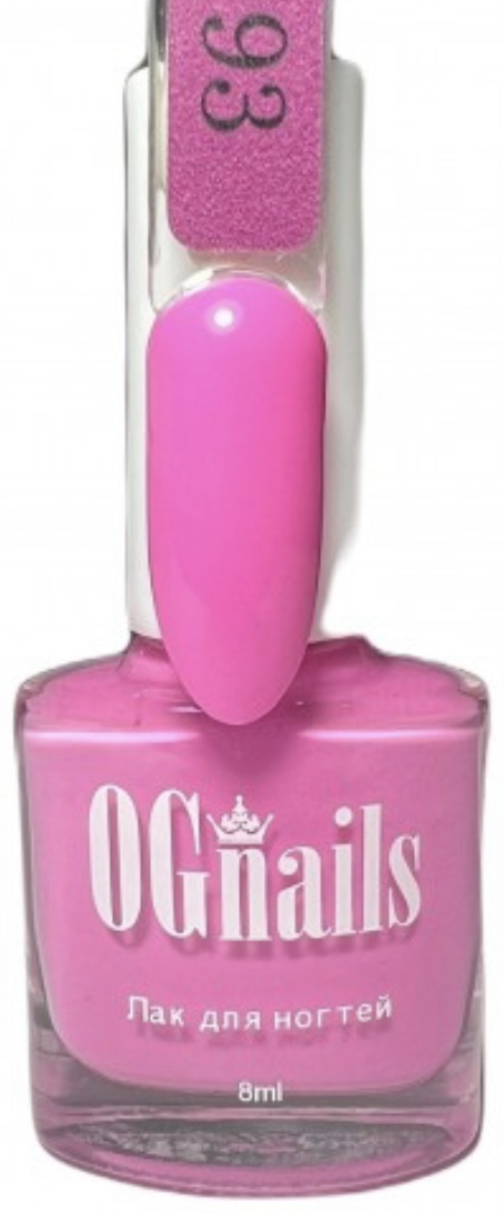 OG Nails лак Classic 93 нежно-розовый 8 мл