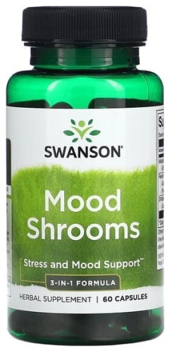 Swanson Mood Shrooms капсулы 60 шт