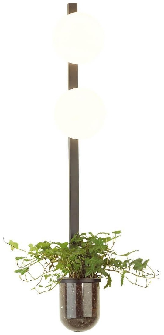 Светильник настенный Odeon Light E14 40 Вт черный, белый