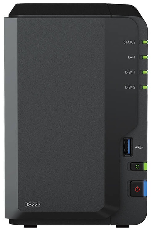 Сетевое хранилище Synology DS223 & 2x HAT3300-6T