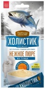 Деревенские лакомства пюре тунец 40 г 4 шт