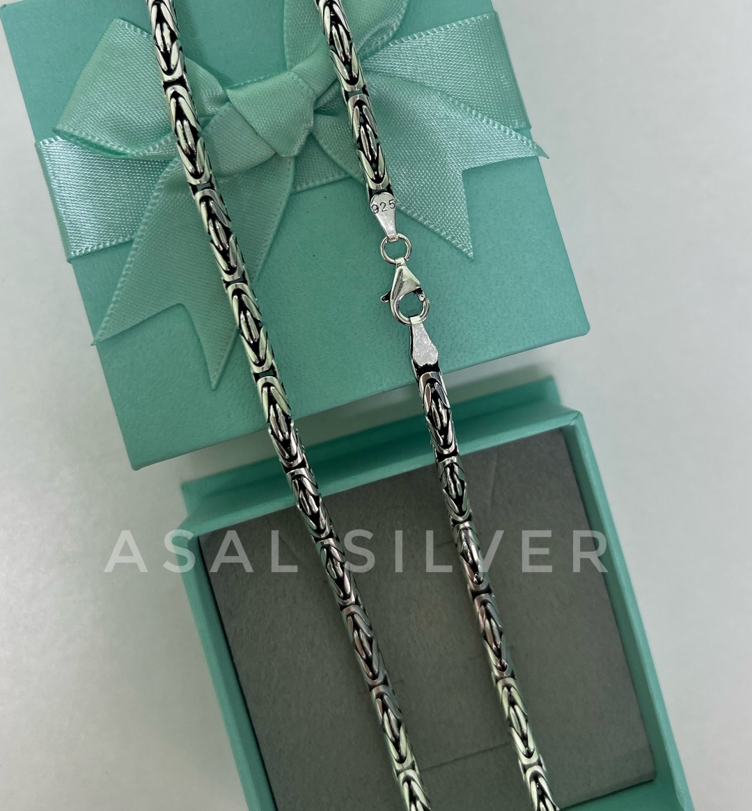 Купить Цепь Кубачи 337370 длина 60 см, вес 31 г серебро, плетение лисий ...