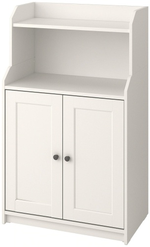 Распашной шкаф IKEA Хауга 60415073, 70x116х46 см, белый