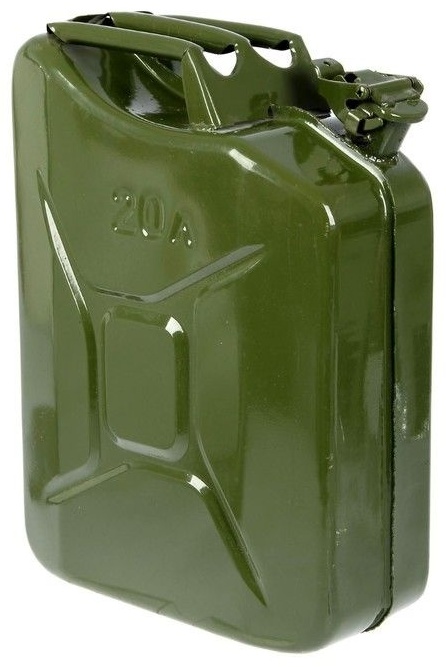 Канистра вертикальная 3300i20L зеленая 20 л