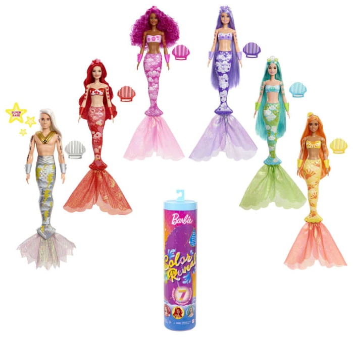 Color Reveal, Barbie Wiki
