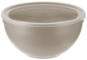 Миска IDEA 26х26 см, пластик, 1 шт