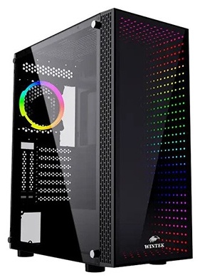 Корпус Wintek Cosmos PA03-G TG черный