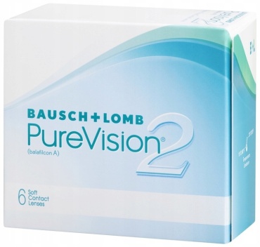Контактные линзы Baush&Lomb Pure vision 2 -1.25 кривизна 8.6 на месяц 6 шт