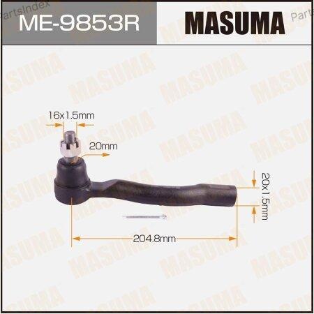 MASUMA Наконечник Рулевой Тяги ME9853R