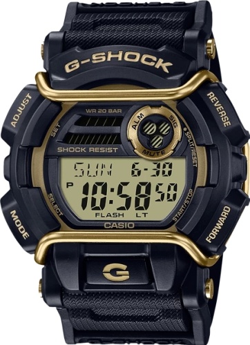 Кварцевые CASIO GD-400GB-1B2DG полимер
