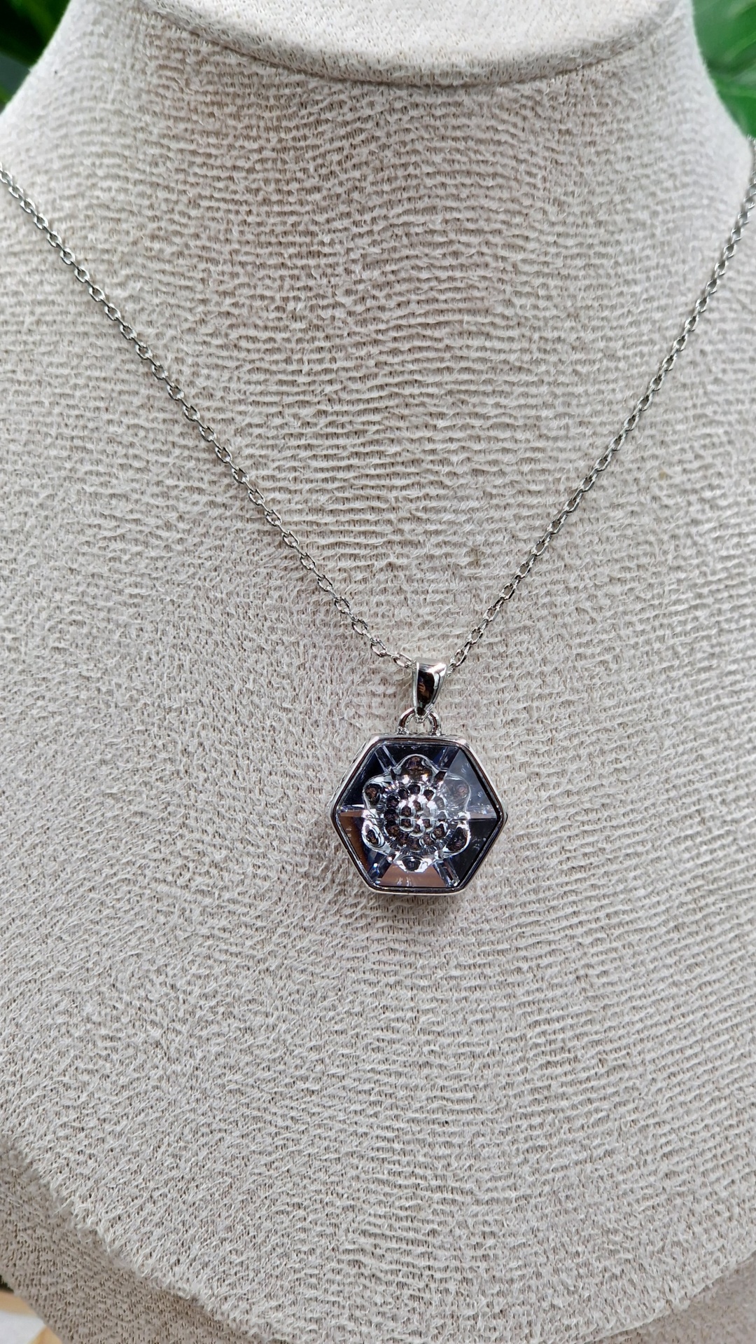 Подвеска медь, кристаллы Swarovski