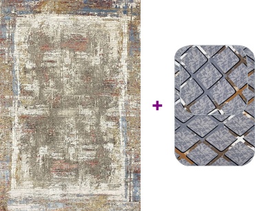 Ковер Milat Hali 100x150 см, короткий ворс, Турция