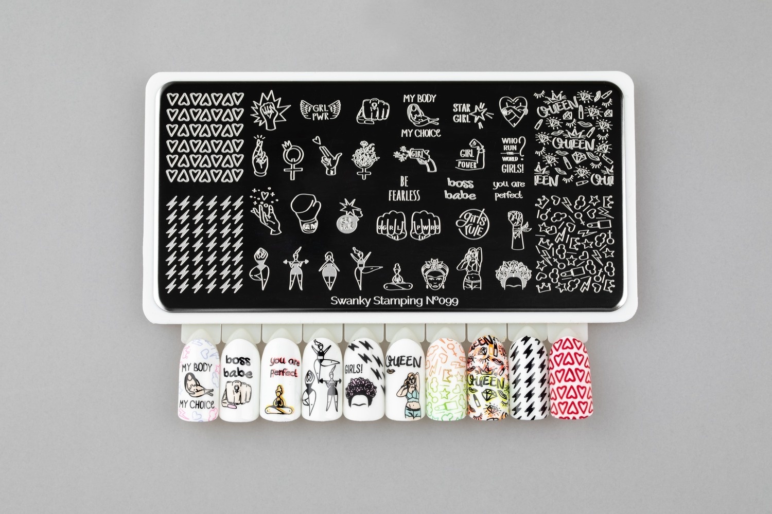 Swanky Stamping Пластина для стемпинга 099