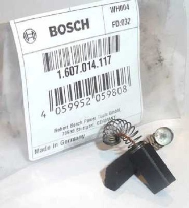 Bosch угольная щетка комплект 1607014117 2 шт, для перфораторов