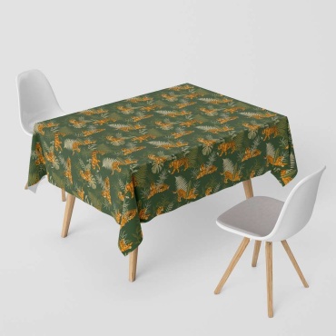 Скатерть Shabu 140x140 см, полиэстер, милано, 1 шт