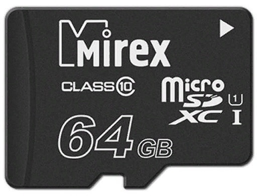 Карта памяти Карта памяти Mirex 64GB