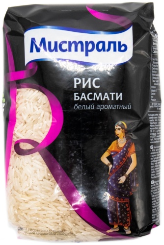 Мистраль рис басмати 500 г