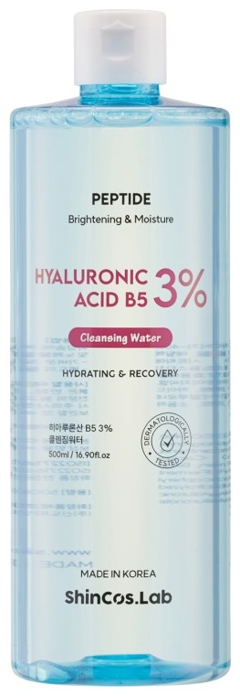 ShinCos Lab Hyaluronic Acid B5 3% мицеллярная вода 500 мл
